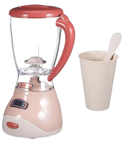 Toy Blender – Kids Fingend Play Maker avec son réaliste et lumière | Jouet électroménager de cuisine pour tout-petits, mixeur pour garçons et filles, jeu de cuisine