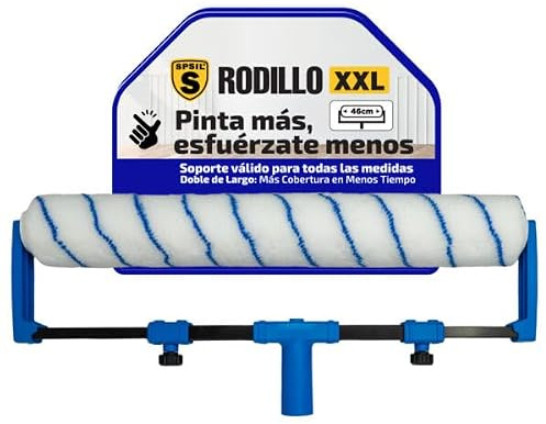 SPSIL Soporte Rodillo + Rodillo XXL de 30.5 cm a 46 cm - Ideal para Grandes Superficies - Pintores Profesionales
