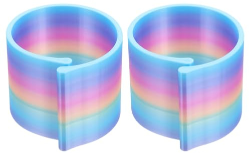 Gadpiparty 2 Stück Diamant Painting Leinwand-Halter, Rollenhalter für Strassstein-Gemälde, Platzsparender Canvas Roll Keeper zur Aufbewahrung von Stoffrollen und Diamond Art Zubehör, Blau