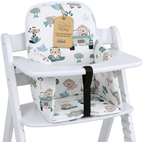 Stolsinsats Matstol Baby Seat Reducer - Universell Stolsdyna Hauck Stokke Högstol Överdrag Babystol Kudde Matplatsstol Sittdyna Afrika