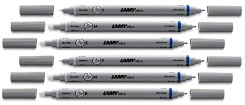 Lamy Tintenkiller (Größe M) 3 Stück (6er Pack, Stärke F | M | B)