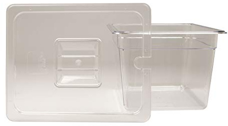 Kunststoff GN 1/2 Gastronormbehälter GN-Behälter + Deckel 12,5 Liter tief 200mm