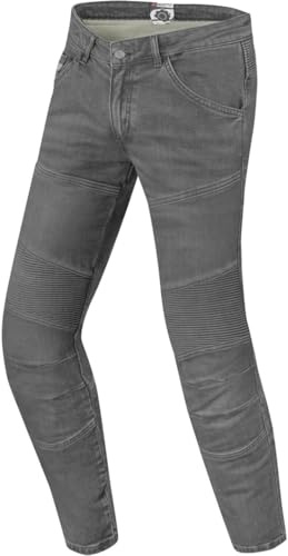 Bogotto Streton Motorrad Jeans, grau, 36/32