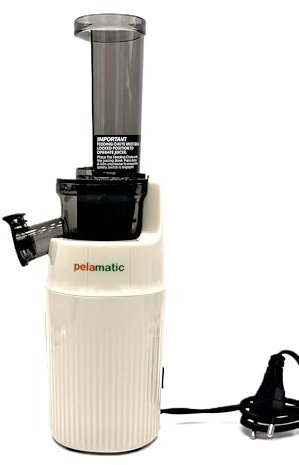 Zuminstant Compacto - Exprimidor eléctrico de zumo (Slow Juicer): Prensado en Frío, Rico en Nutrientes, Licuadora sin espuma, Ahorro de Espacio, Elegante y Versátil - Para Frutas y Verduras Frescas