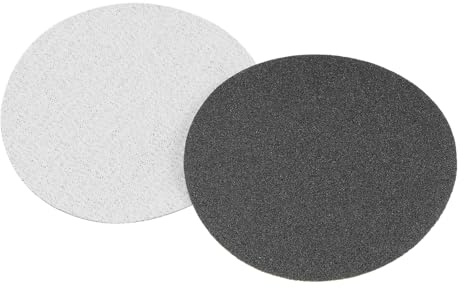 CoCud Hook and Loop Sanding Discs, 3 Inch 75mm Sandpapers 120 Grit Silicon Carbide Finishing Discs - (Applications: for Wood Metal Drywall), 30 Pieces