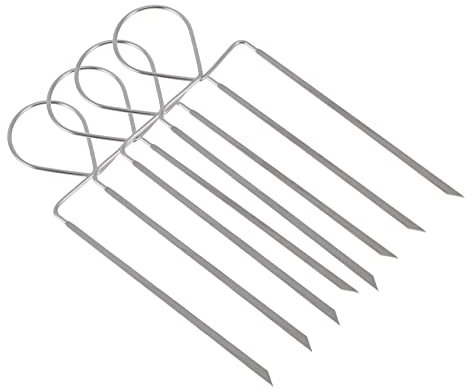 Sosoport 4pezzi Forchette Da Bbq Acciaio Inossidabile Per Grigliate All Aperto Utensili Pratici Per e Verdure