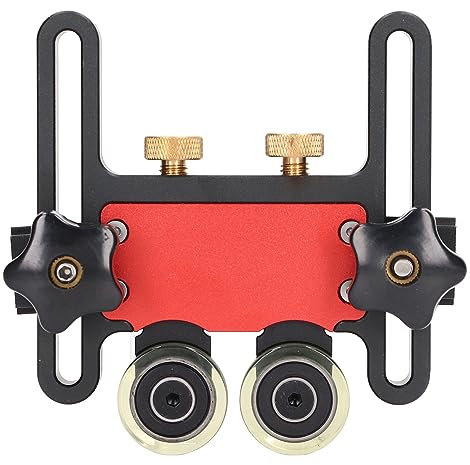 Precision Stock Guides for Table Saw, Table Saw Stock Roller Dual Universal Featherboards with Sliding Blocks Feather Board Auxiliary Tool for Table Saw Router Table Band Saw