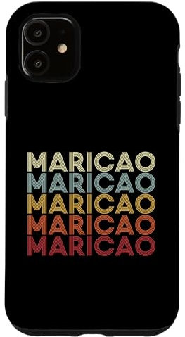Hülle für iPhone 11 Maricao Puerto Rico Maricao PR Vintage Text