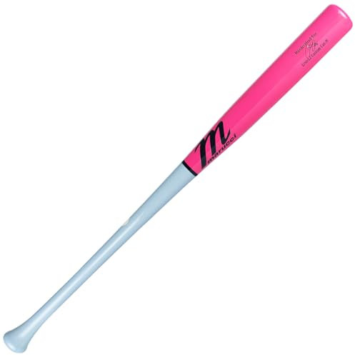 MARUCCI LINDY12 PRO Exklusiver Baseballschläger für Erwachsene, Ahornholz, Gunship/Pink, 31