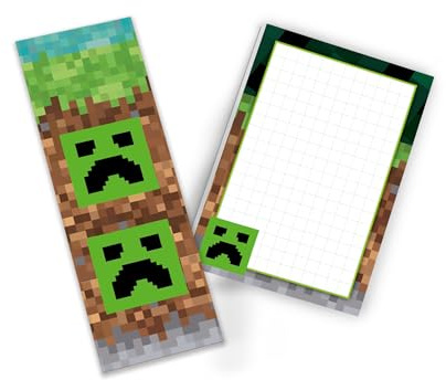 8 Lesezeichen + 8 Notizblöcke (A7-Format) Mitgebsel Junge Game Gamer-Party Gaming Kindergeburtstag Jungen Gastgeschenke für Kinder Jungsgeburtstag