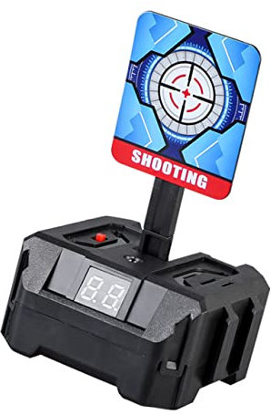 BESTonZON Automatischer Zielscheiben-Scoring-Spielzeug Mit LCD-anzeige Elektronische Zielscheibe Für Schießübungen Übungsspielzeug Mit Licht Und Soundeffekten Für Zieltraining