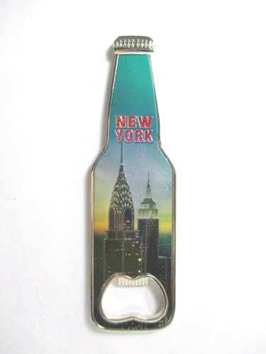 New York Magnet Flaschenöffner Metall Opener Souvenir Empire