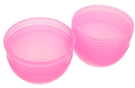 VINTORKY Bol De Coloration Capillaire En Plastique 1 Pièce Gobelet De Mélange Double Échelle Outil De Teinture Pour Salon Et Maison Adapté Aux Coiffeurs Mélange Précis Pour Soins Capillaires