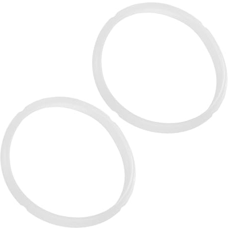 ARTIBETTER Anillos de Sellado de Silicona para Eléctrica 2L/25L Juego de 2 Piezas Junta Redonda Resistente a Altas Temperaturas Repuesto para Cocina Segura Fugas
