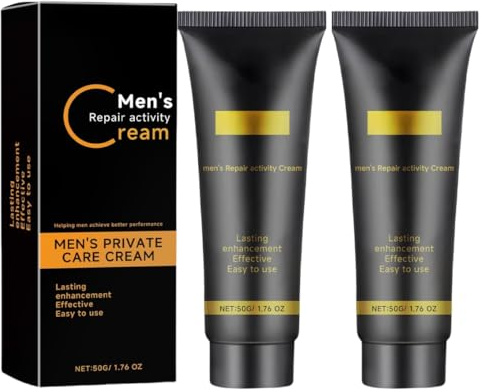 Reparierende und pflegende Creme für Männer, Premium-Intimpflegecreme für Männer, Stellt Vitalität wieder her, stärkt das Selbstvertrauen, erfrischende und leichte Formel