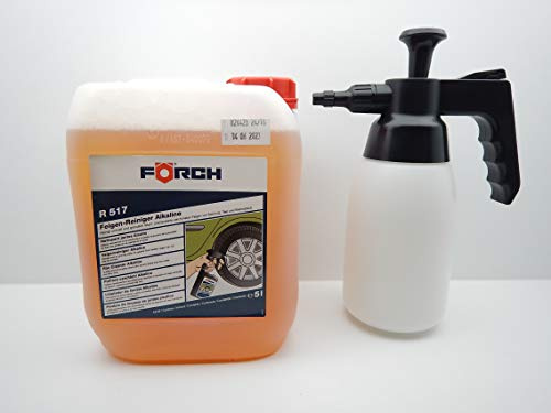 Förch R517 Alkaline ALU ALUFELGEN Reiniger FELGEN INKL. PUMPSPRÜHFLASCHE (2)