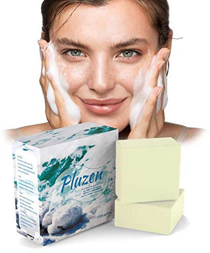 Ziegenmilch- und Meersalzseife, entfernt Mitesser.Wirksam gegen Psoriasis-Behandlung von Akne und Ekzemen im Gesicht und,natürliches Handpeeling und Peeling von Hand und Körper mit Feuchtigkeitscreme