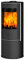 Fireplace K6750 Isola Dauerbrandofen Stahl Schwarz/A+
