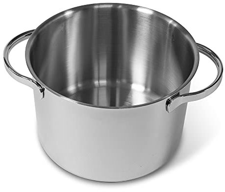 Moneta Allegro Pentola 18 cm in Acciaio Inox per tutti i Fuochi 3.2 Litri