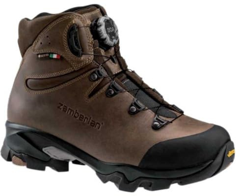 Zamberlan Botas 4015 Leopard FGL GTX RR BOA WL GORE-TEX de hombre para caza, montaña, senderismo,trekking, suela vibram color marron (Marron, 41)