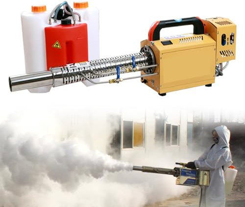 LZDOYY Máquina de nebulización ULV Profesional de 15L, máquina nebulizadora térmica, nebulizador para jardín de Tierras agrícolas, Uso Gasolina,350