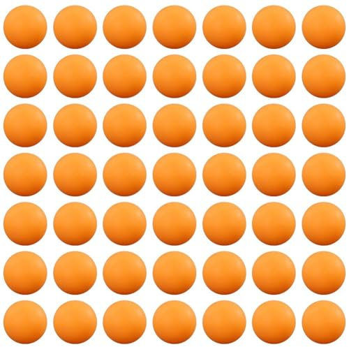 Haowul 100 Stück Pongbälle Orange Tischtennisbälle Hochleistungs-trainingsbälle Für Tischtennis Im Innen- Und Außenbereich