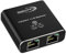 RedStar24 Divisor LAN 1 a 2, conmutador Gigabit Ethernet de 1000 Mbps con cable de alimentación tipo C, divisor de red Plug and Play de 2 puertos y distribuidor para ordenadores, routers, televisores