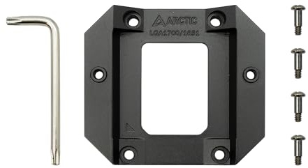 ARCTIC Intel LGA1700/1851 Offset Contact Frame Mounting Set - Kompatibel mit Liquid Freezer III - Verbesserte Kühlleistung auf LGA1851 Core Ultra-CPUs