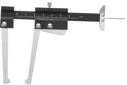 Gatuida Jauge De De Pneu Portable Et Précise Outil De Mesure Pour Pneus Et Épaisseur Disques De Frein Compatible Avec Divers Types De Véhicules