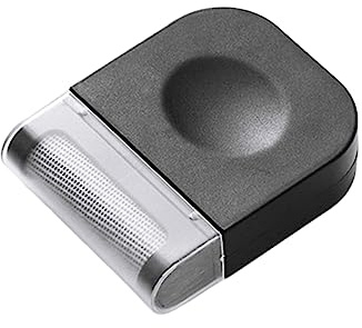 UTHCLO Rasoio per Tessuti e Levapelucchi Portatile in Plastico Nero, senza Batteria, per Rimuovere Pelucchi da Materiali Lavorati e Napped Durante Viaggi di Lavoro