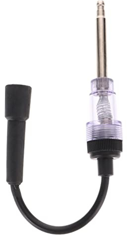 Ciieeo Tester Per Candele Auto Semplice e Pratico Realizzato Materiali Resistenti e Sicuri Per Leggero e Facile Da Trasportare e Riporre Per Rilevare Candele Del Motore