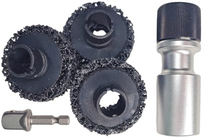 Pulitore Mozzetti Ruota, Rimozione Ruggine Cerchioni, Attrezzo Dettaglio Testa Asse Ruota per Veicoli, Garage, Moto, Auto