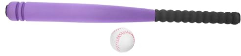 BESPORTBLE Juguete de Béisbol para Bate y Pelota de Goma Accesorio de Entrenamiento para Coordinación Mano y Habilidades Motrices al Aire Color Aleatorio Color Aleatorio