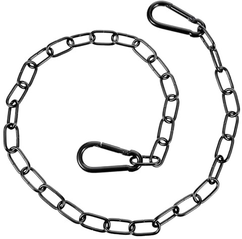 2 catene per porta e altalena da appendere, in acciaio inox resistente, per esterni, kit di hardware per amaca, per sacchi da boxe, sedie a dondolo per interni con moschettoni