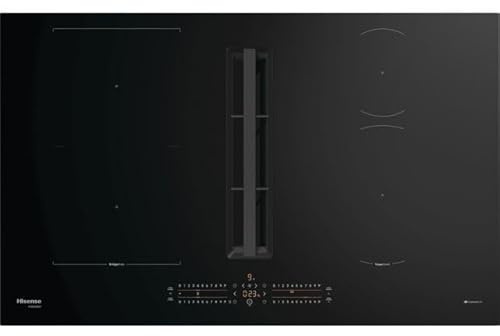 Hisense Hi6 HEH8432BSCWF 83cm Venting Induction Hob - Black - For External/Recirculation Ventilation