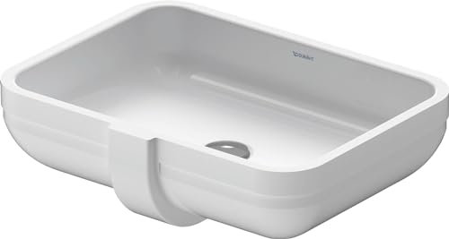 Duravit Happy D.2 Einbauwaschbecken, 48 cm, ohne Loch, weiße Armatur