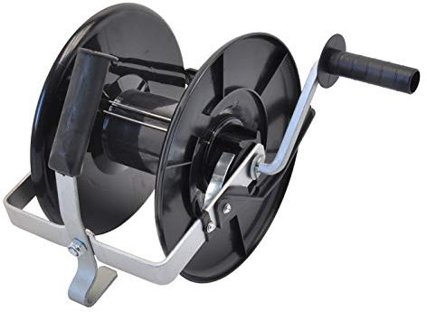 VOSS.farming Tambor recogedor para Hilo y Cinta conductora, Pastor eléctrico