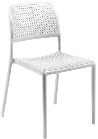 Europa Freizeit Nardi ND/411,5–5,1 cm Bistrot Stuhl – weiß (2 Stück)