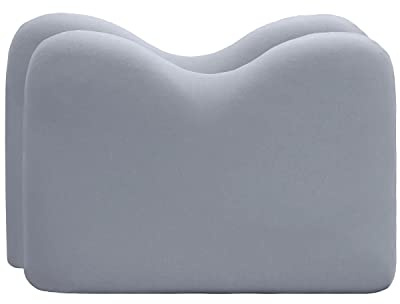 Kissenbezug Grau Doppelpack, Perfekt für NuMOON & MaBELLA Kissen | Baumwolle (Double Jersey), Bügelfrei & trocknergeeignet, Kissenhüllen 2er Set mit Reißverschluss, Oeko-Tex Zertifiziert