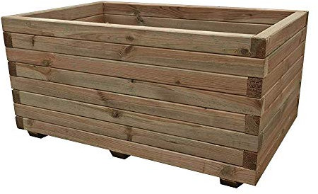 Simply Wood Tanalised Pressure Treated Trough Planter – EXTRA LARGE PLUS