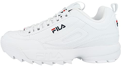 FILA Herren Disruptor men Sneaker, White, 44 EU
