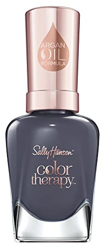 Sally Hansen Colour Therapy Nail Polish, 460 Oceans Away, Dark Grey, 14.7 ml, (Pack of 1)