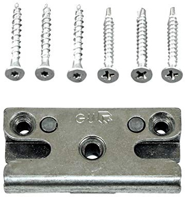 GU Pilzkopf Schließblech Schliessplatte 9-39950 Gr. 03 oder auch 9.39950 03 (6-30495-04-0-1) incl. SN-TEC Montagematerial