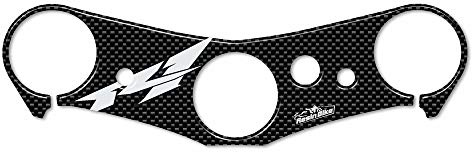 Resin Bike Motorcycle 3D Stickers Compatible with Yamaha R1 2007-2008. Steering Fork Protection from Bumps and Scratches. Resin Stickers - Gadget Moto