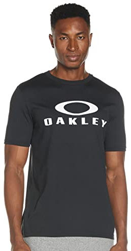 Oakley Herren O Rinde T-Shirt, schwarz, Mittel