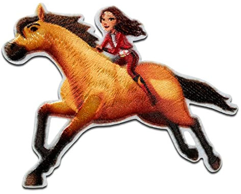 Mono Quick Spirit Lucky - Aufnäher, Bügelbild, Aufbügler, Applikationen, Patches, Flicken, zum aufbügeln, Größe: 5,9 x 7,5 cm