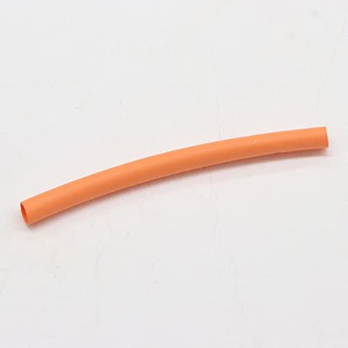 CTLH20 10M Heat Shrink Tube Dia 0.6 0.8mm 1mm 2mm 3mm 4mm 5mm 6mm 2:1 Shrink Ratio Polyolefin Insulated Cable Sleeve-Orange,4.5mm x 10meters