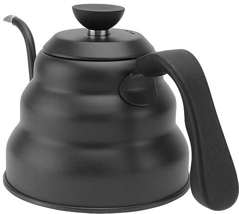 PRETYZOOM Cafetera Acero Jarra Cafetera Goteo Tetera Inoxidable Diseño Ergonómico