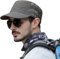 Pyrafox Herren Army Cap - Sommer Schirmmützen Military Basecap Mütze Cuba-Stil verstellbar Faltbarer Ideal für Outdoor-Aktivitäten