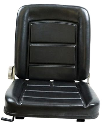 Folpus Asiento universal para elevadora, asiento para tractor, asiento para cortacésped, asiento plegable para elevadora para